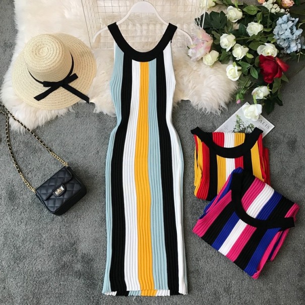 Buntes Strickkleid XXL 1