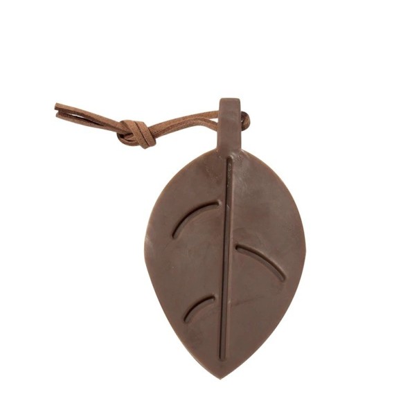 Butée de porte marron foncé