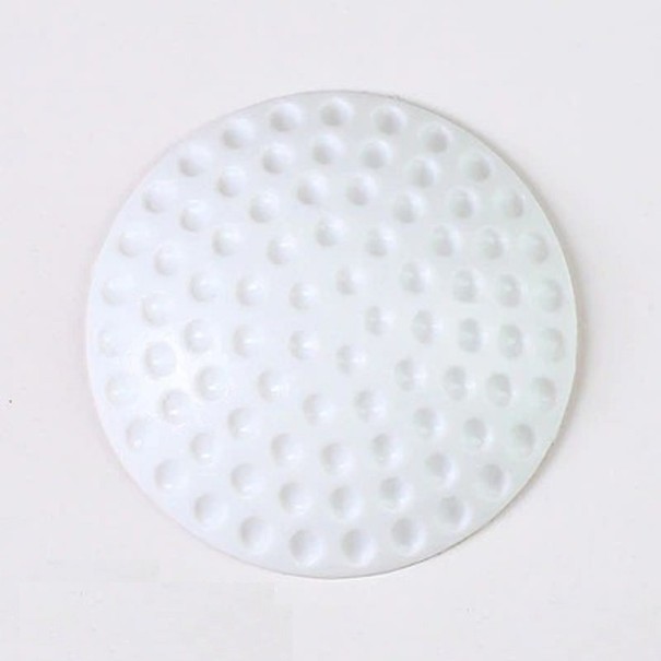 Butée de porte murale 4 pcs blanc