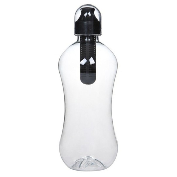 Butelka sportowa z filtrem 550 ml czarny