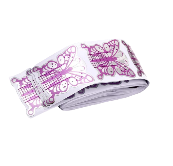 Butterfly Nail Template 100 pcs 1