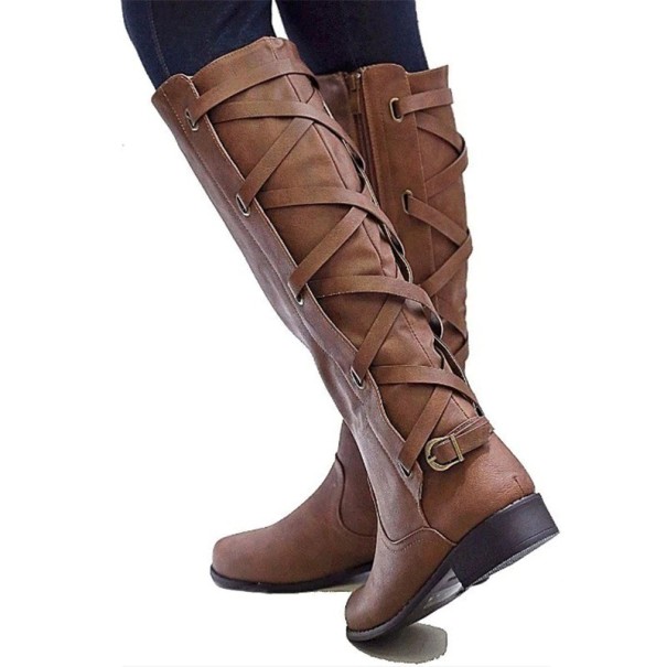 Buty damskie Lesley brązowy 40