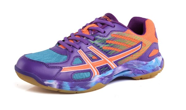 Buty do badmintona fioletowy 37