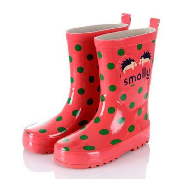 Buty dziecięce ze zwierzętami czerwony 33,5