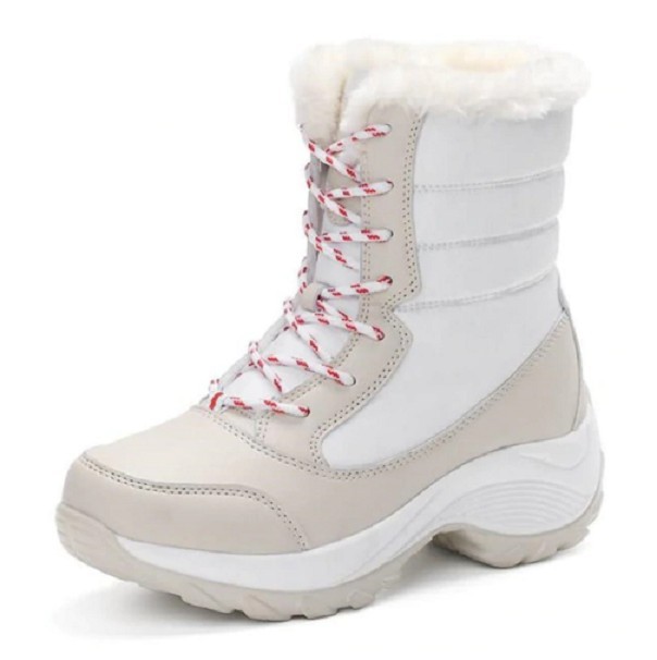 Buty zimowe damskie Katie J2429 biały 40
