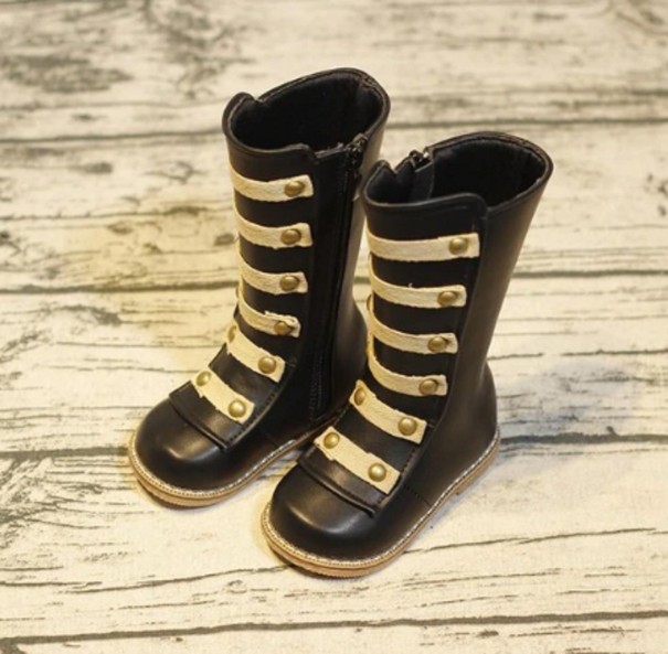 Buty zimowe dziewczęce czarny 24