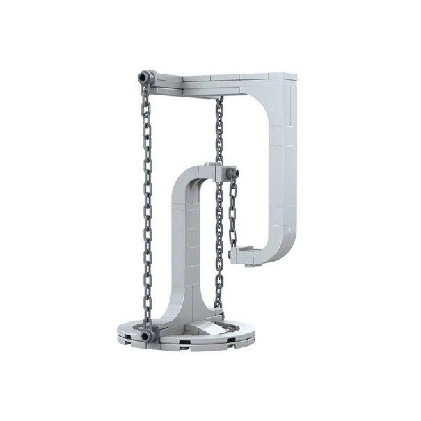 Byggesæt Anti-tyngdekraftsramme 15 x 19,5 cm balancemodel fysikeksperiment balancevidenskabeligt legetøj til børn 56 dele alder 8+ 1