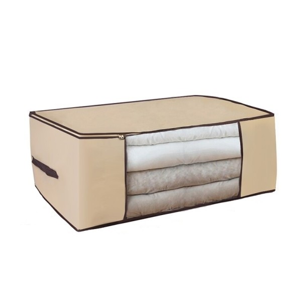 C691 Aufbewahrungsbox aus Leinen beige S