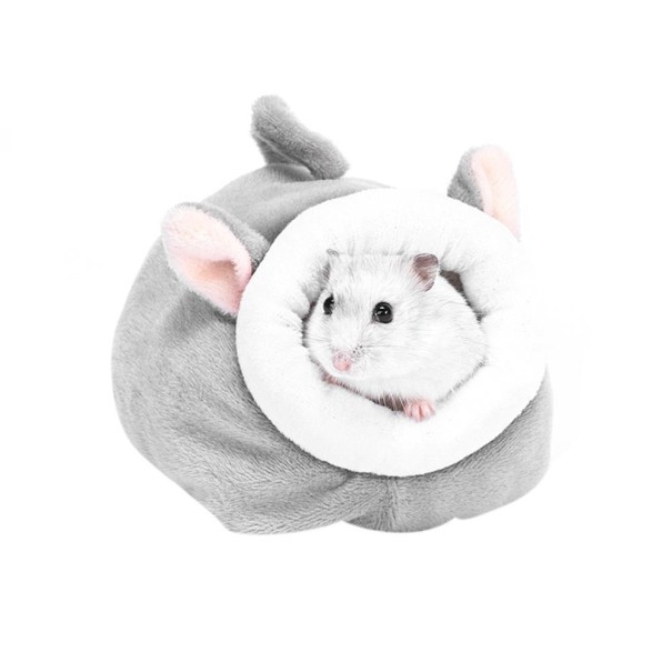 C763 Lit de petit rongeur gris
