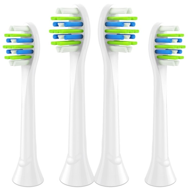 Cabeças de substituição para escova de dentes elétrica Philips Sonicare 4 unid V101 1