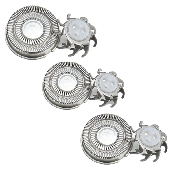 Cabeças de substituição para máquina de barbear elétrica - 3 unidades 1