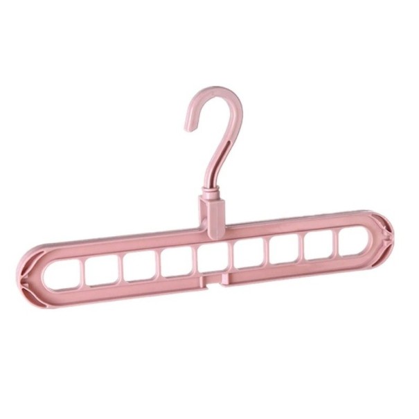 Cabide multifuncional rosa 1 un