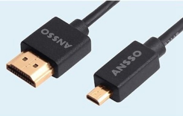 Cable de conexión HDMI a HDMI / Mini HDMI / Micro HDMI 3