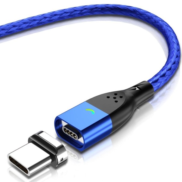 Cable de datos USB magnético K453 azul 2 m 2