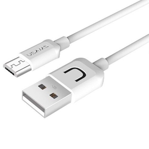 Cable de datos USB/Micro USB 10 uds. plateado