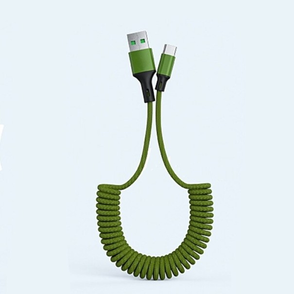 Câble de données USB vers Micro USB vert