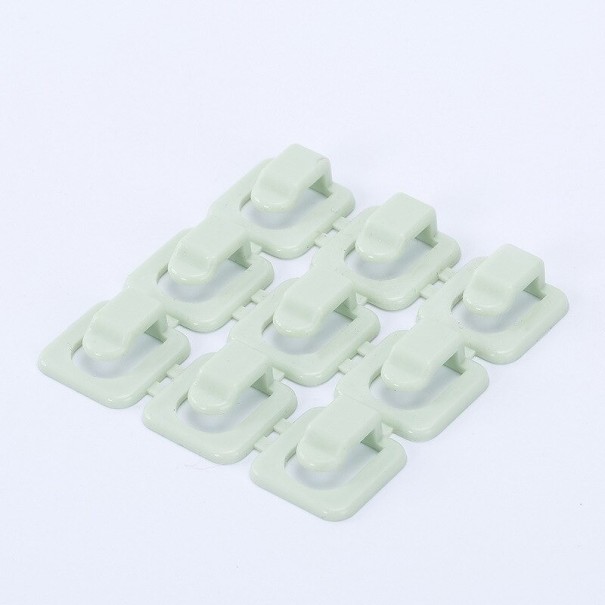 Cable Organiser 18 pcs light green