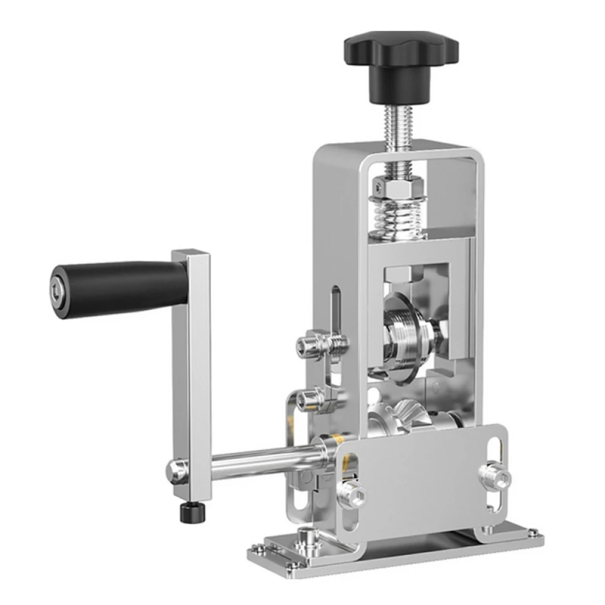 Cable Stripping Machine with Manual Crank 1–25 mm Professional Wire Stripper Manual Device for Wire Recycling silver