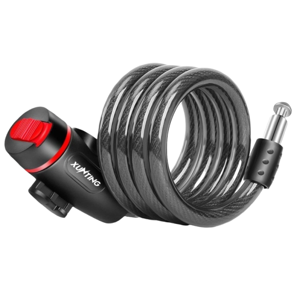 Cablu de blocare pentru bicicleta 80 cm 1
