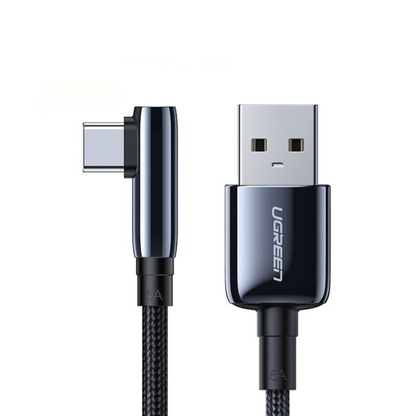 Cablu de date înclinat USB-C la USB K561 1 m