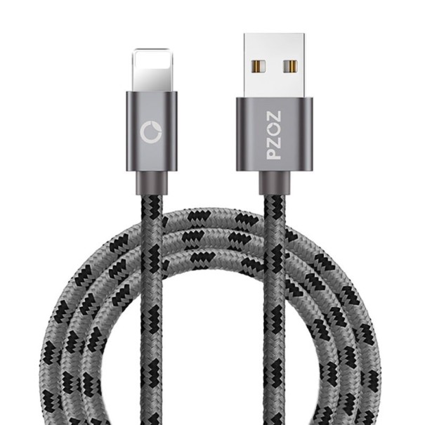 Cablu de date pentru Apple Lightning la USB A1448 gri inchis 25 cm