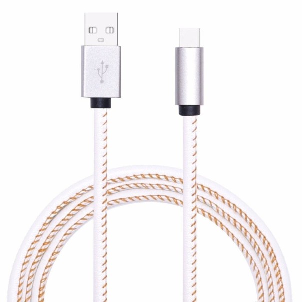 Cablu de date pentru Apple Lightning / USB K640 alb