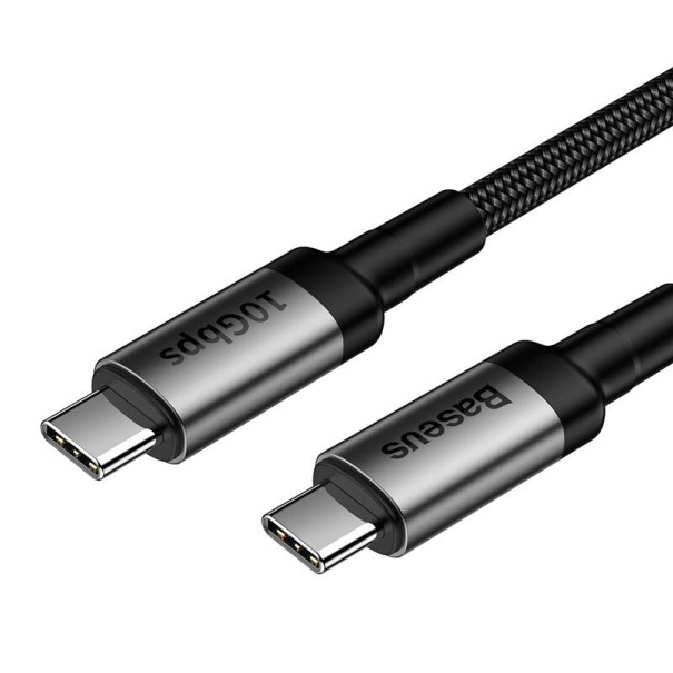 Cablu de date USB-C cu suport pentru ieșire video argint