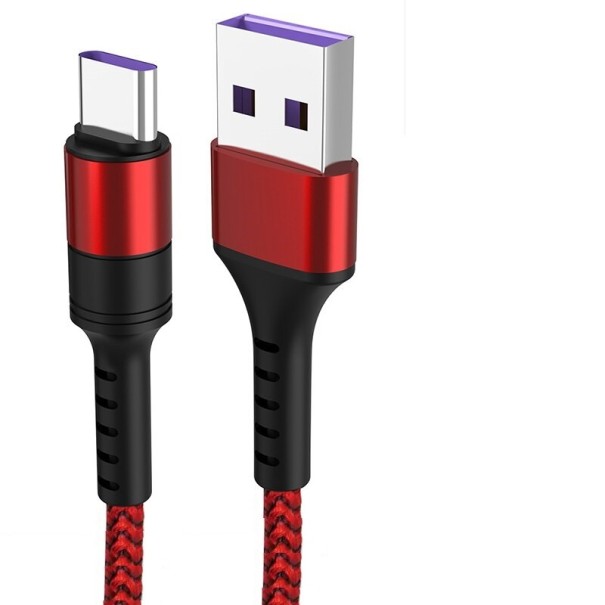 Cablu de date USB-C K486 USB roșu