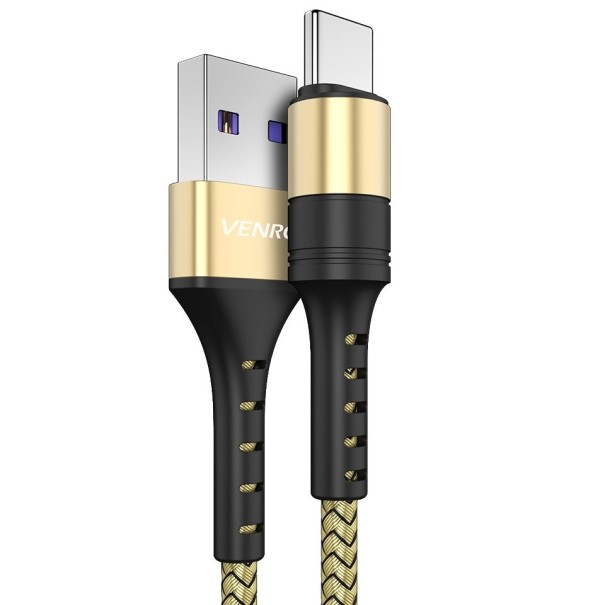 Cablu de date USB-C la USB K49 aur 2 m