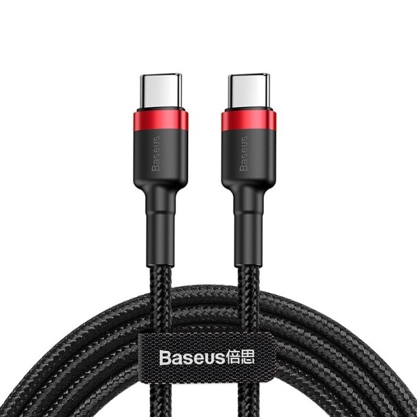 Cablu de date USB-C PD negru 50 cm