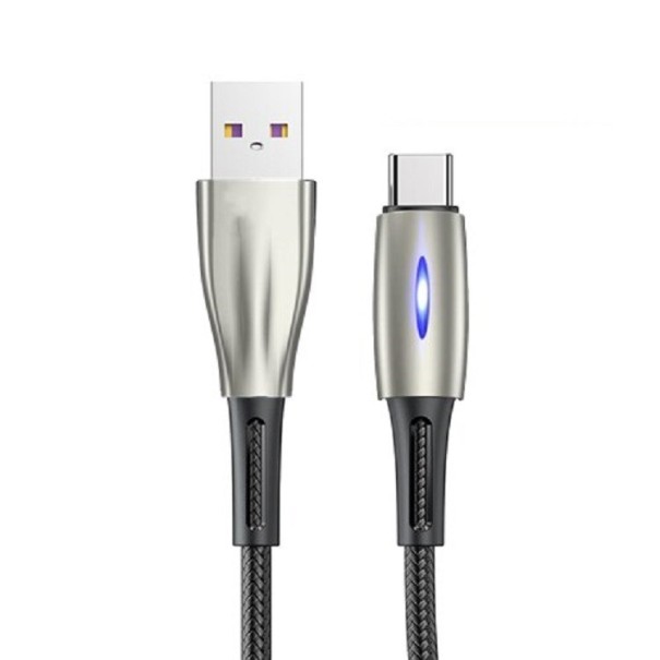 Cablu de date USB către USB-C K478 negru