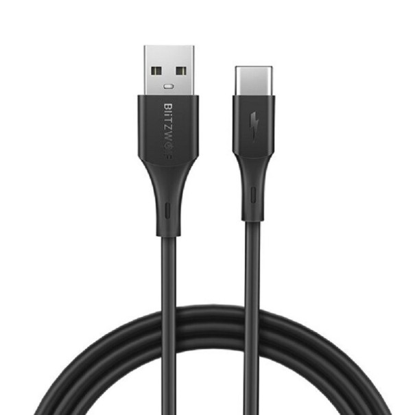 Cablu de date USB la USB-C 90 cm negru