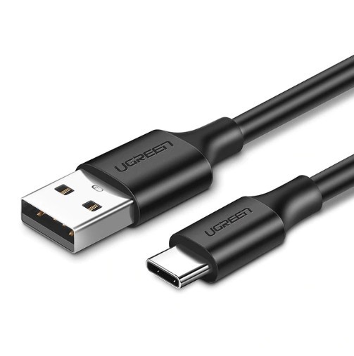 Cablu de date USB tip C J1231 negru 1 m
