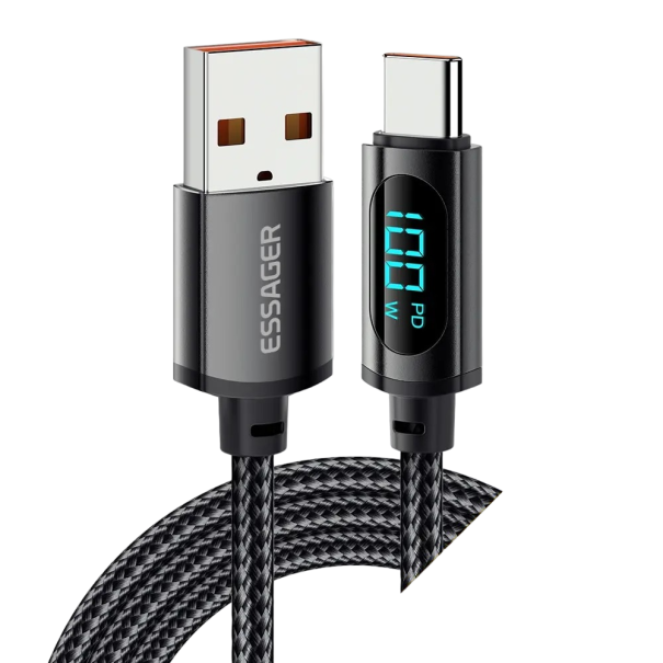 Cablu de incarcare rapida USB-C 100 W 1 m 1