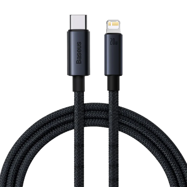 Cablu de încărcare rapidă USB C la Lightning 1 m PD 20W cablu de încărcare și sincronizare 480 Mbps transfer de date de înaltă compatibilitate 1