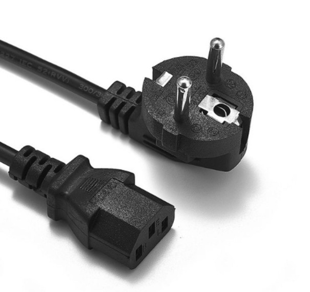 Cabo de alimentação AC para PC - 1,2 m 1