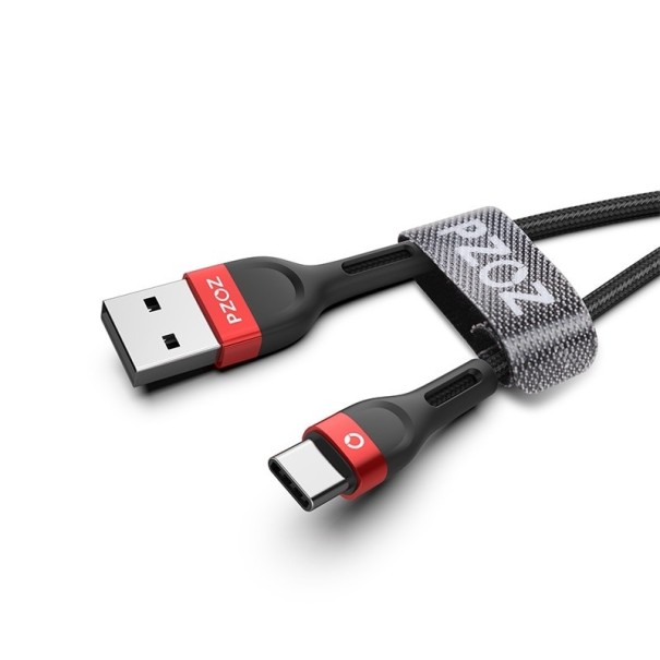 Cabo USB-C de Dados K445 vermelho 50 cm