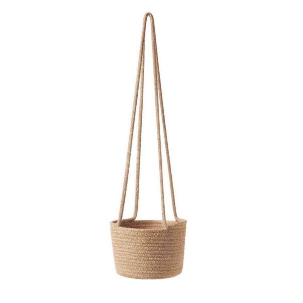 Cache-pot suspendu H968 marron