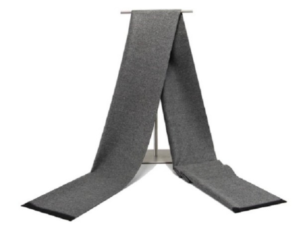 Cachecol masculino informal J2025 cinzento