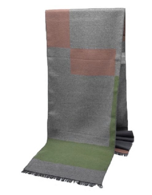 Cachecol Masculino Roger J1450 cinzento