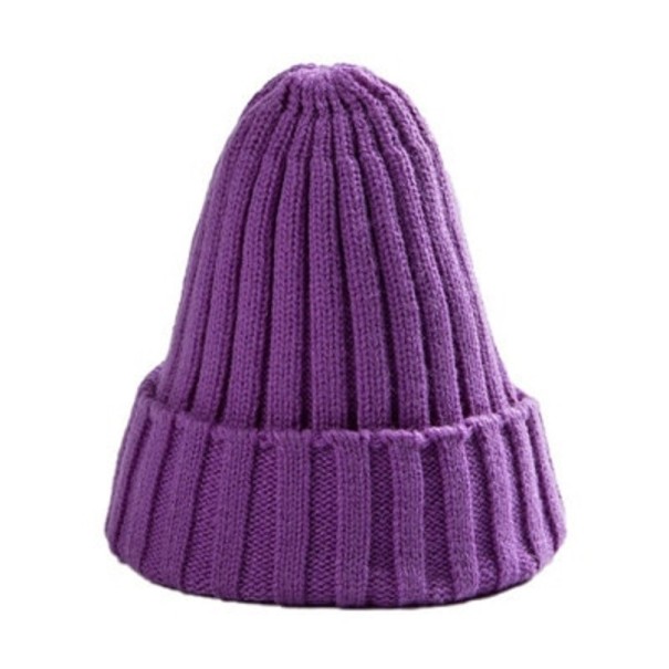 Căciulă de căciulă de iarnă pentru femei violet