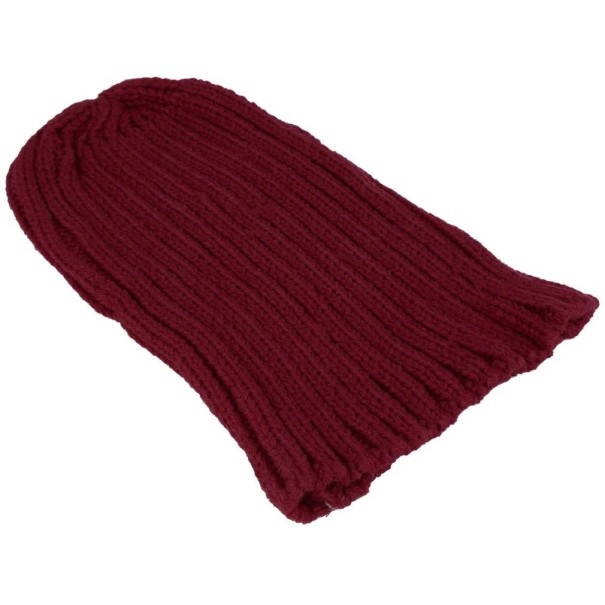 Căciulă de iarnă unisex J1019 burgundy