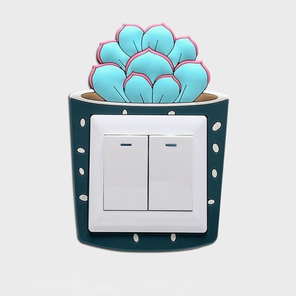 Cactus schakelaar sticker 2