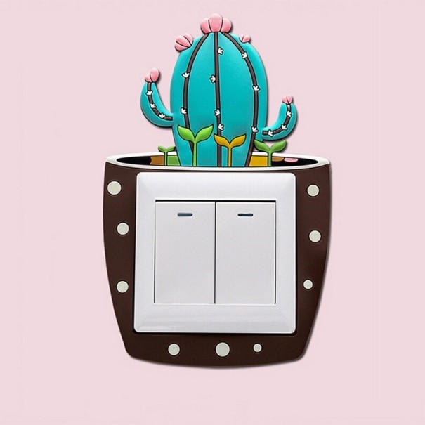 Cactus schakelaar sticker 5