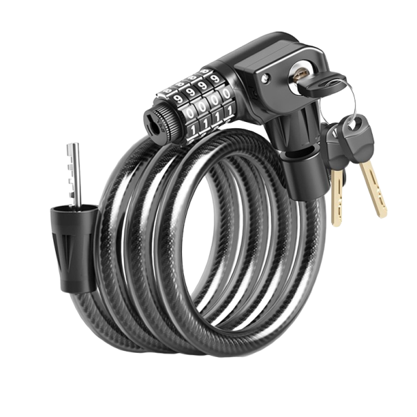 Cadeado para bicicleta com código 95 cm 1