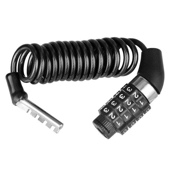Cadeado para bicicleta com código de 4 dígitos 120 cm / 3,6 mm 1