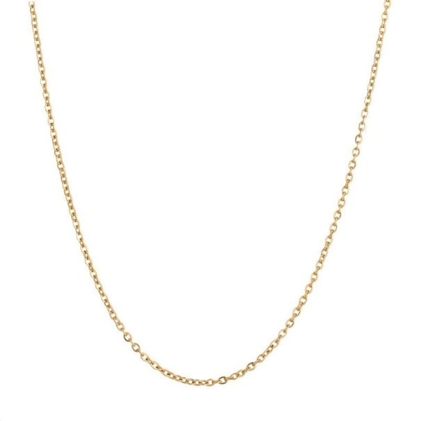 Cadena de hombre D239 dorado 60 cm
