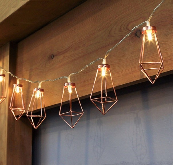 Cadena de luces LED colgantes S