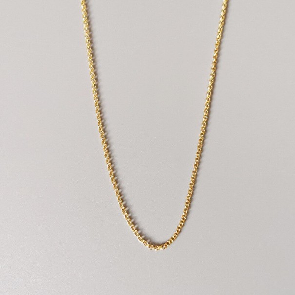 Cadena de mujer bañada en oro G456 4