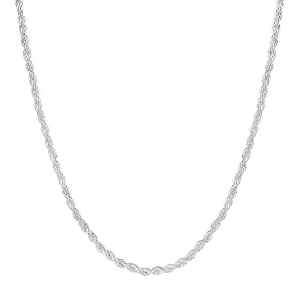 Cadena trenzada de mujer D232 40 cm
